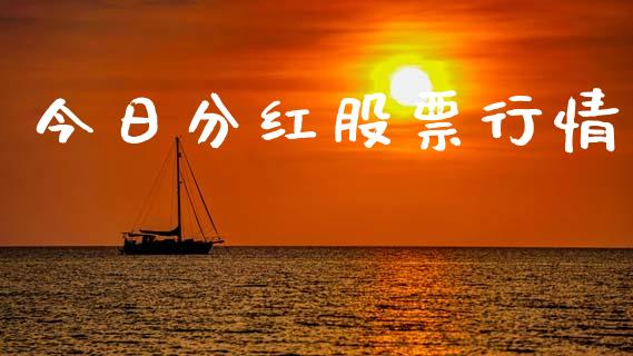 今日分红股票行情_https://qh.lansai.wang_期货喊单_第1张