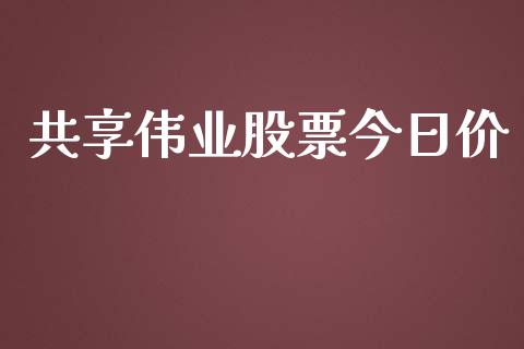 共享伟业股票今日价_https://qh.lansai.wang_新股数据_第1张