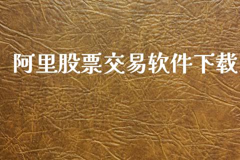 阿里股票交易软件下载_https://qh.lansai.wang_期货喊单_第1张