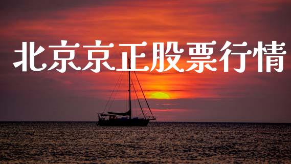 北京京正股票行情_https://qh.lansai.wang_新股数据_第1张