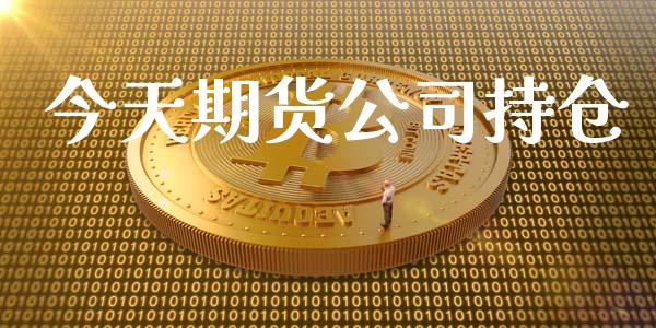 今天期货公司持仓_https://qh.lansai.wang_期货理财_第1张