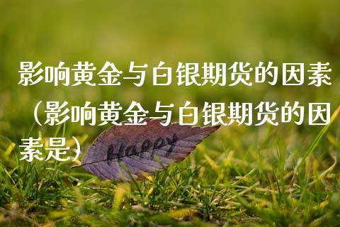 影响黄金与白银期货的因素（影响黄金与白银期货的因素是）_https://qh.lansai.wang_期货怎么玩_第1张