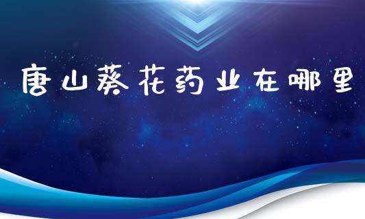 唐山葵花药业在哪里_https://qh.lansai.wang_新股数据_第1张