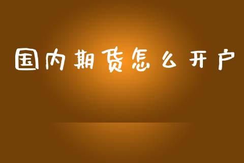 国内期货怎么开户_https://qh.lansai.wang_期货喊单_第1张
