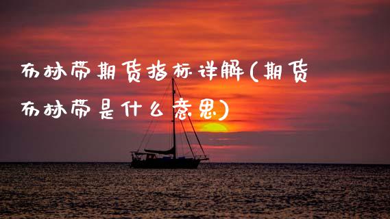 布林带期货指标详解(期货布林带是什么意思)_https://qh.lansai.wang_期货理财_第1张