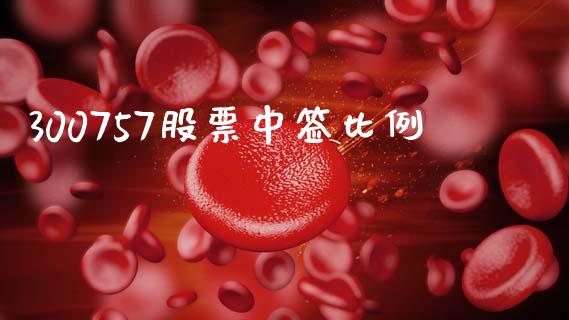 300757股票中签比例_https://qh.lansai.wang_期货喊单_第1张