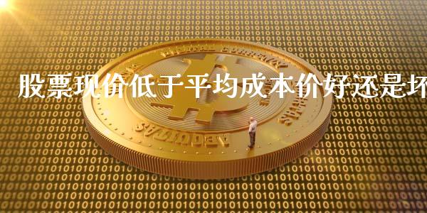 股票现价低于平均成本价好还是坏_https://qh.lansai.wang_期货理财_第1张