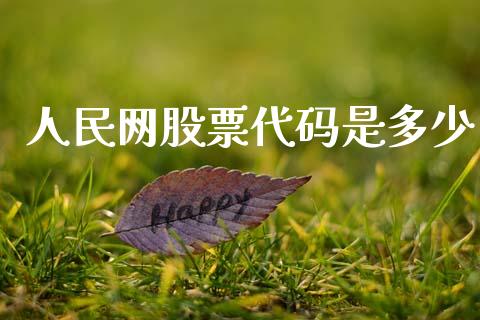 人民网股票代码是多少_https://qh.lansai.wang_期货喊单_第1张