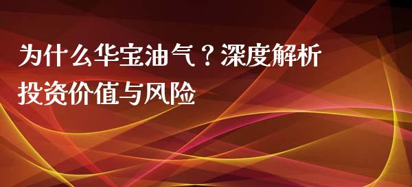 为什么华宝油气？深度解析投资价值与风险_https://qh.lansai.wang_期货喊单_第1张