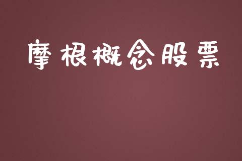 摩根概念股票_https://qh.lansai.wang_新股数据_第1张