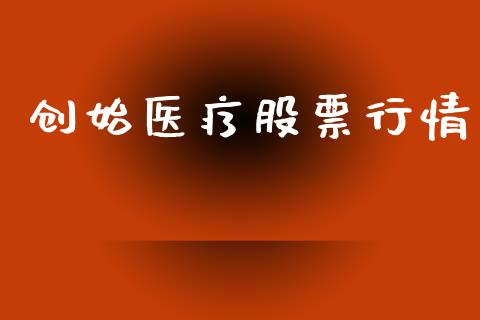 创始医疗股票行情_https://qh.lansai.wang_期货喊单_第1张