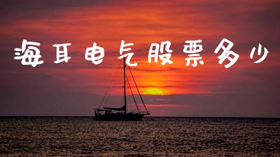 海耳电气股票多少_https://qh.lansai.wang_期货喊单_第1张