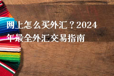 网上怎么买外汇？2024年最全外汇交易指南_https://qh.lansai.wang_期货喊单_第1张