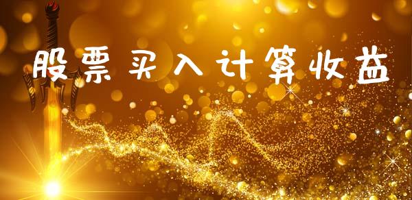 股票买入计算收益_https://qh.lansai.wang_期货怎么玩_第1张