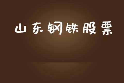 山东钢铁股票_https://qh.lansai.wang_期货怎么玩_第1张