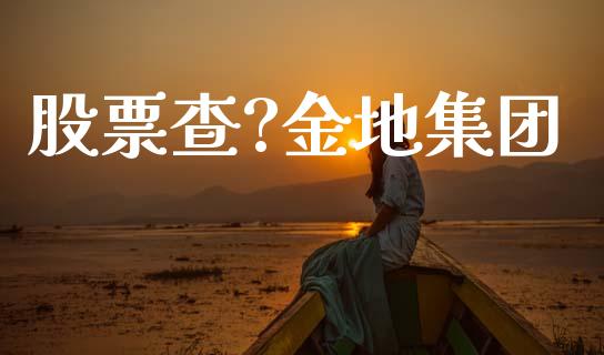 股票查?金地集团_https://qh.lansai.wang_新股数据_第1张