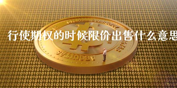 行使期权的时候限价出售什么意思_https://qh.lansai.wang_海康威视股票_第1张