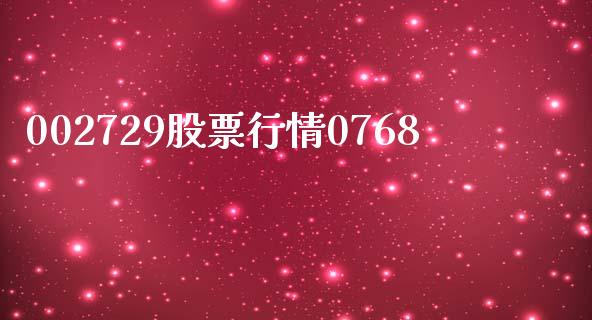 002729股票行情0768_https://qh.lansai.wang_期货理财_第1张