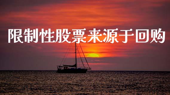 限制性股票来源于回购_https://qh.lansai.wang_期货喊单_第1张