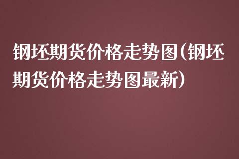 钢坯期货价格走势图(钢坯期货价格走势图最新)_https://qh.lansai.wang_期货怎么玩_第1张