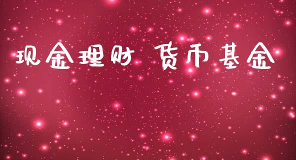 现金理财 货币基金_https://qh.lansai.wang_期货理财_第1张