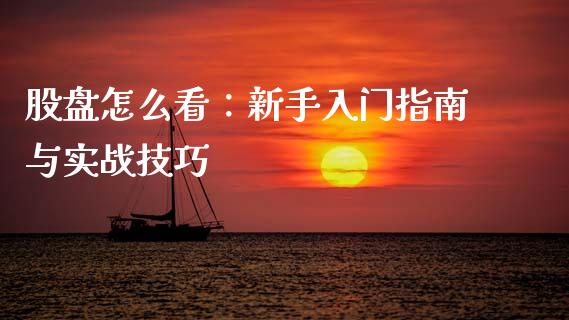 股盘怎么看：新手入门指南与实战技巧_https://qh.lansai.wang_期货理财_第1张