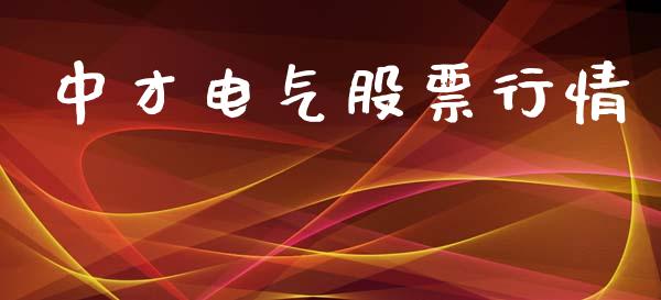 中才电气股票行情_https://qh.lansai.wang_新股数据_第1张