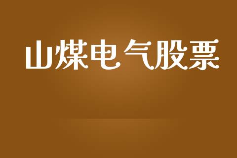 山煤电气股票_https://qh.lansai.wang_新股数据_第1张