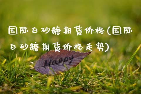 国际白砂糖期货价格(国际白砂糖期货价格走势)_https://qh.lansai.wang_期货喊单_第1张
