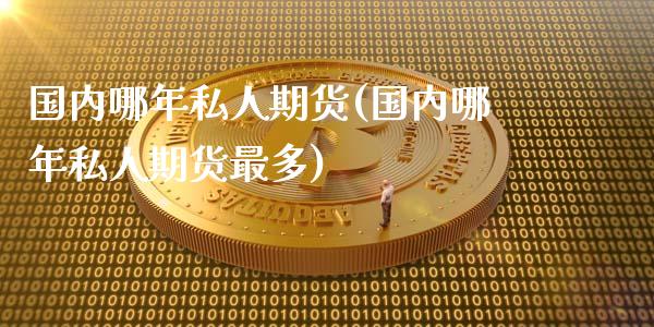国内哪年私人期货(国内哪年私人期货最多)_https://qh.lansai.wang_期货喊单_第1张