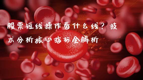 股票短线操作看什么线？技术分析核心指标全解析_https://qh.lansai.wang_期货怎么玩_第1张