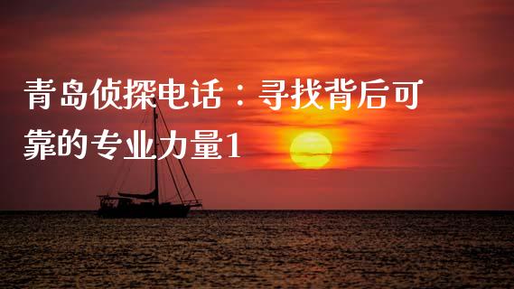 青岛侦探电话：寻找背后可靠的专业力量1_https://qh.lansai.wang_未分类_第1张