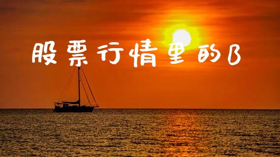 股票行情里的B_https://qh.lansai.wang_新股数据_第1张