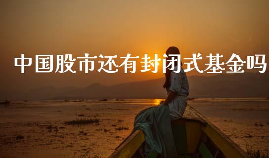 中国股市还有封闭式基金吗_https://qh.lansai.wang_期货理财_第1张