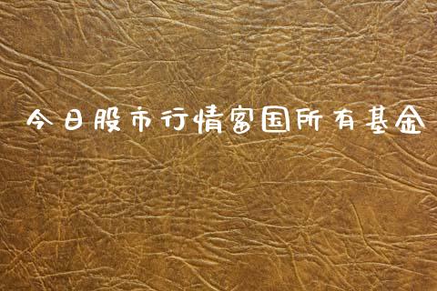 今日股市行情富国所有基金_https://qh.lansai.wang_期货理财_第1张