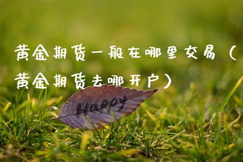 黄金期货一般在哪里交易（黄金期货去哪开户）_https://qh.lansai.wang_期货怎么玩_第1张