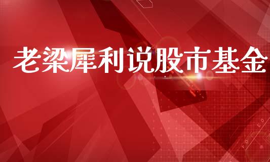 老梁犀利说股市基金_https://qh.lansai.wang_期货理财_第1张