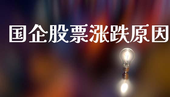 国企股票涨跌原因_https://qh.lansai.wang_期货怎么玩_第1张