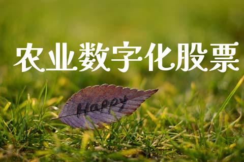 农业数字化股票_https://qh.lansai.wang_期货怎么玩_第1张