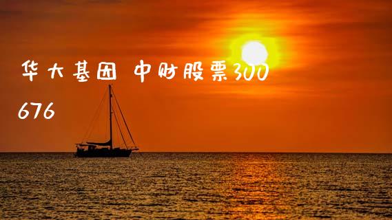 华大基因 中财股票300676_https://qh.lansai.wang_期货喊单_第1张