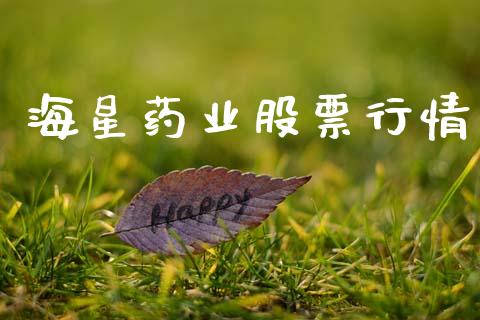 海星药业股票行情_https://qh.lansai.wang_股票新闻_第1张
