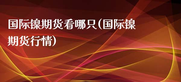 国际镍期货看哪只(国际镍期货行情)_https://qh.lansai.wang_期货喊单_第1张