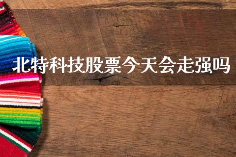 北特科技股票今天会走强吗_https://qh.lansai.wang_新股数据_第1张