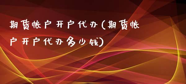期货帐户开户代办(期货帐户开户代办多少钱)_https://qh.lansai.wang_期货理财_第1张