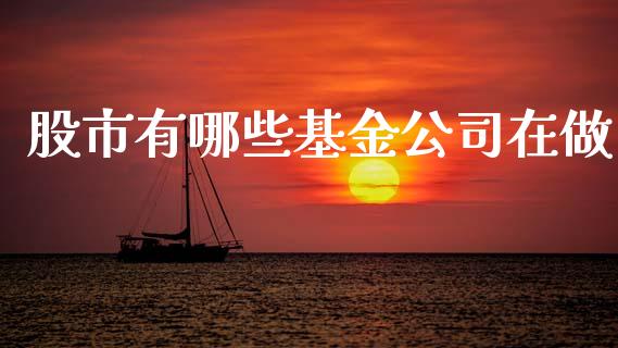 股市有哪些基金公司在做_https://qh.lansai.wang_期货理财_第1张