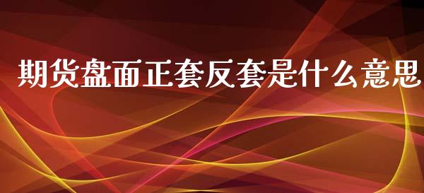 期货盘面正套反套是什么意思_https://qh.lansai.wang_股票新闻_第1张