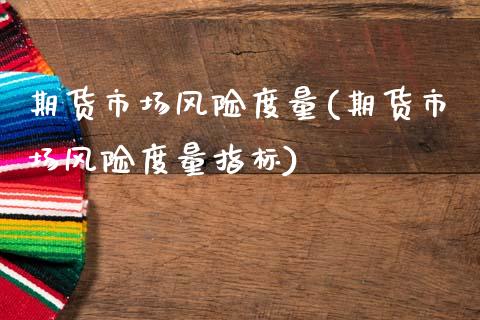 期货市场风险度量(期货市场风险度量指标)_https://qh.lansai.wang_期货喊单_第1张