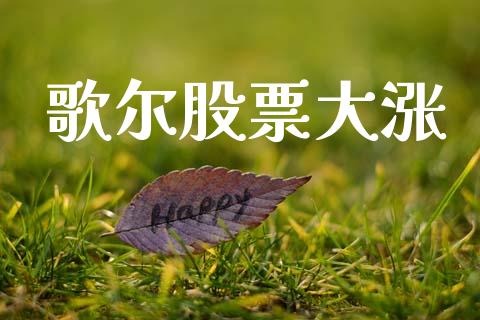 歌尔股票大涨_https://qh.lansai.wang_期货喊单_第1张
