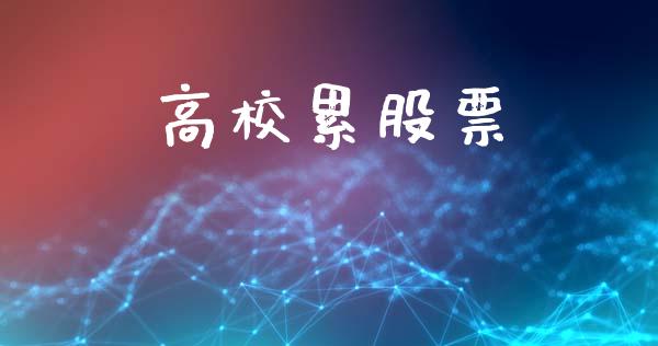 高校累股票_https://qh.lansai.wang_新股数据_第1张