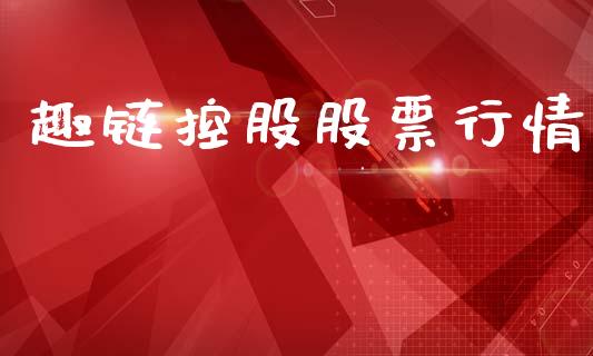 趣链控股股票行情_https://qh.lansai.wang_新股数据_第1张